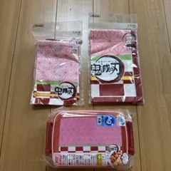 新品未開封☆鬼滅の刃　ねずこ　3点セット　お弁当箱　ランチクロス　ランチ巾着