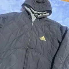 00’s adidas 黒 中綿キルティングジャケット サイズO
