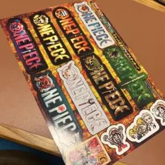 ワンピース　実写版　スペシャルロゴステッカー