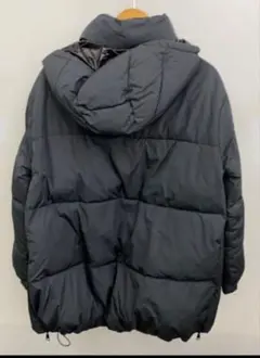 ZARAダークグレー ダウンジャケット ゆったりめなMサイズ