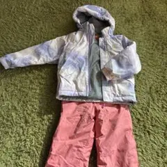 子ども用パステルカラー スキーウェア