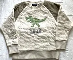 【新品未使用品】クレードスコープ恐竜トレーナー　　　110cm