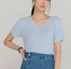 BLUE PALANG 半袖ニット