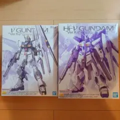 MG 1/100 νガンダム Ver.ka、Hi-νガンダム Ver.Kaセットのサムネイル