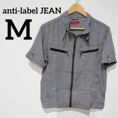 anti-label JEAN 【M】チェック柄 半袖シャツ メンズ