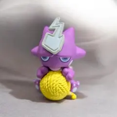 ポケモン ぬくぬくタイム２　エレズンポケモン フィギュア 紫色