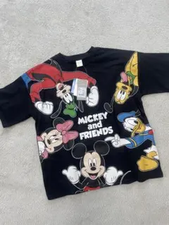 ミッキーアンドフレンズ Tシャツ 130cm フタフタ