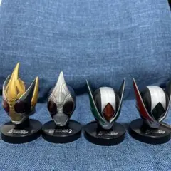 【美品】仮面ライダー マスコレ4体セット　ブレイド　キングフォーム
