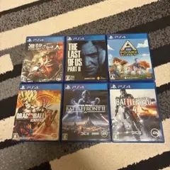 ps4カセット 6個まとめ売り