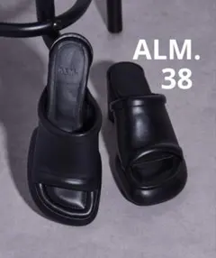 ALM. 厚底 サンダル CIELO LEATHER SANDALS 38