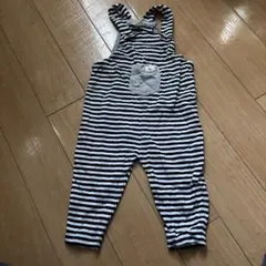 Turtledove London ストライプロンパース 6-12ヶ月