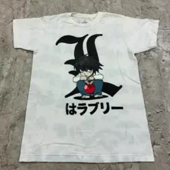 キ*チ様 DEATH NOTE L エル キャラクターTシャツ S 白 タイダイのサムネイル