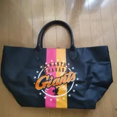 【新品未使用】Samantha Thavasa バッグ☆巨人☆ジャイアンツコラボ サマンサベガ SAMANTHAVEGA ジャイアンツコラボTWIGS (オレンジ