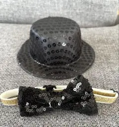 〔1回使用〕　犬用　お誕生日ハット・リボンセット