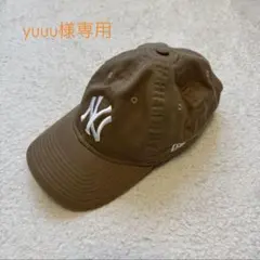 ニューヨーク・ヤンキース 9TWENTY キャップ ブラウン　ベージュ