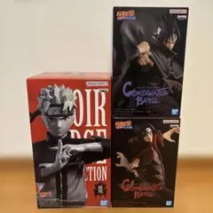 NARUTO ナルト 疾風伝 フィギュア セット ナルト サスケ イタチ