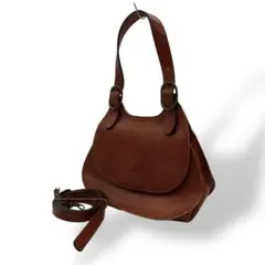 Dakota PRINCESS ミニショルダーバッグ 2way レザー ブラウン