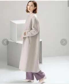 ノーカラーコート　アーバンリサーチロッソ