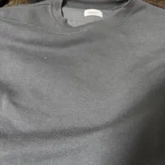 グレー クルーネック トレーナー　JUNRED