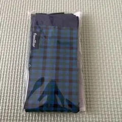 ファミリア 青系チェック シュパット familiar エコバッグ S 正規品