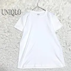ユニクロ　Tシャツ　半袖　白ティー　爽やか　Lサイズ　カジュアル　着回し　夏
