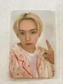 Stray Kids スキズ　パジャマ　トレカ　1万購入特典　リノ 公式品 リノ スキズ SKZ パジャマ トレカ 1万購入特典 6周年 FC限定