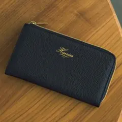 雑誌付録：L字ファスナー長財布素敵なあの人 付録 ハリス 長財布