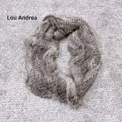 【Lou Andrea】ラビット ファー スヌード