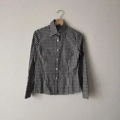 【 24時間以内発送 】 チェック柄 長袖シャツ