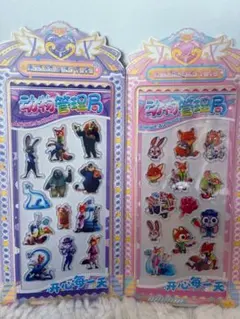 ズートピア　アクリルシール　2枚セット