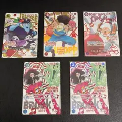 ラウンドワン　ワンピースカードゲーム プロモ 5枚セット