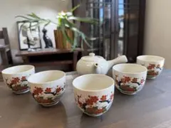 香蘭社 茶器セット 急須 湯呑み 5客 金彩 - メルカリ
