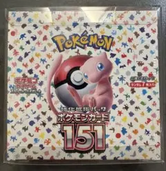 151 シュリンク付きBOX 5箱　ポケモンカード ポケモンカードゲーム ポケモンカード151 BOX シュリンク付き 新品 未