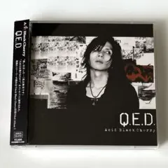Acid Black Cherry Q.E.D. 初回限定 ライブDVD付