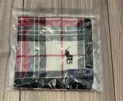 【お値下げ】新品！POLO チェック柄 ハンカチのサムネイル