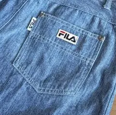 ★希少90sオールドフィラFILAカネボウ製 デニムブルーAラインスカートのサムネイル