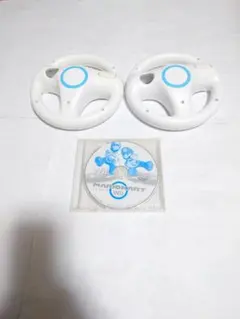 wii　マリオカート　ハンドル2個セット　早いもん勝ち