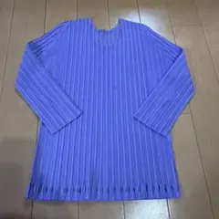 PLEATS PLEASE プリーツ ハイネック 長袖トップス イエロー系 - メルカリ