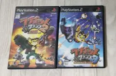 【PS2】ラチェット＆クランク 2 と 3 (2本セット)