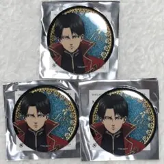 2025年最新】進撃の巨人 カラオケの鉄人 缶バッジ リヴァイの