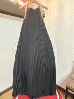 Ameriブラックプリーツキャミワンピースのサムネイル