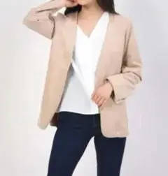 【新品】nano baseナノベース☆スエード風 ジャケット M