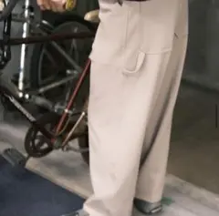 NEAT FAKE FLANO PAINTER PANTS
