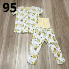 monpoke ピカチュウ デデンネ柄 ベビーパジャマ 95cmのサムネイル
