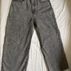 ブラック　黒　デニム