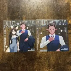 銀河特急ミルキー☆サブウェイ アサミ　特典　クリアコースター　志摩スペイン村