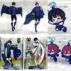 一番くじ ブルーロック 夢中の連鎖 玲王 糸師 凛 アクリルスタンド まとめ売り