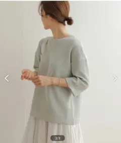 URBAN RESEARCH DOORS コットンアゼカットプルオーバー