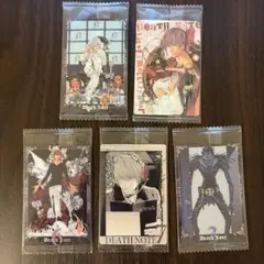 Death Note ウエハース　デスノート　5枚セット　ライト　メロ　ニア