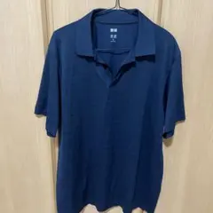 UNIQLO ネイビー ポロシャツ XL
